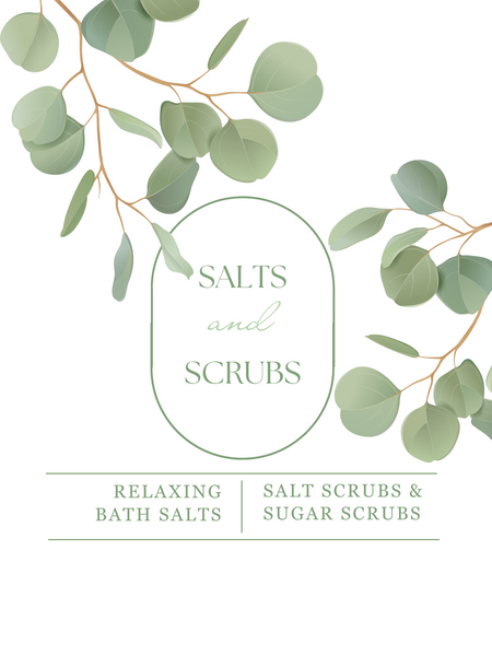 Bath Salts, Sugar Scrubs & Lotion Bars