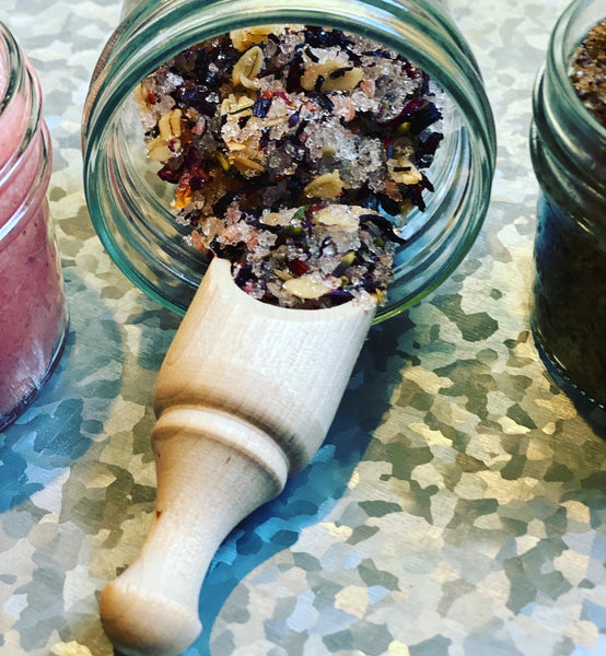 Bath Salts, Sugar Scrubs & Lotion Bars